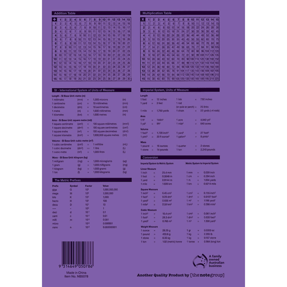 PROTEXT EXERCISE BOOK QLD RULING YEAR 3/4 12MM 70GSM 96 PAGE 297 X 210MM TURTLE ASSORTED |  | 7034317