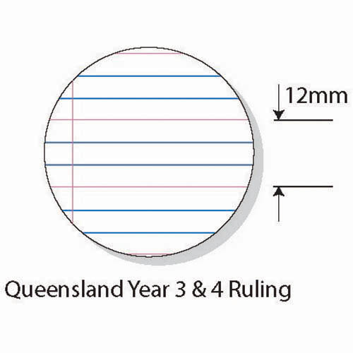 PROTEXT EXERCISE BOOK QLD RULING YEAR 3/4 12MM 70GSM 96 PAGE 297 X 210MM TURTLE ASSORTED |  | 7034317