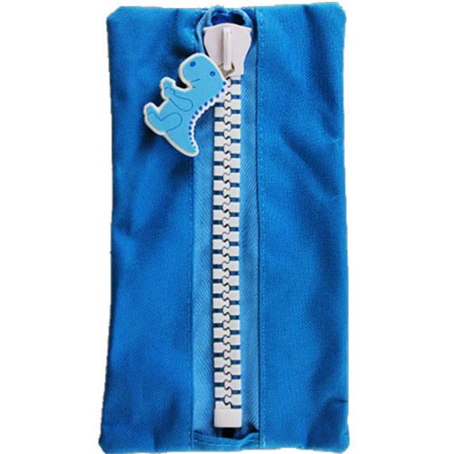 Image for PROTEXT PENCIL CASE DINOSAUR CHARACTER BLUE from Office Heaven