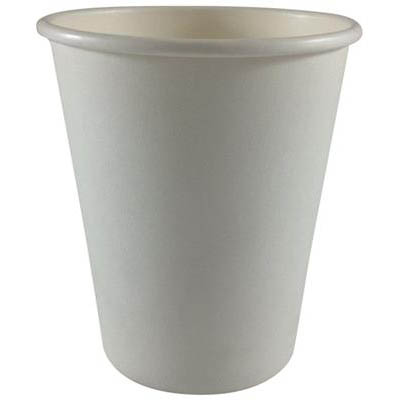 Image for WRITER BREAKROOM DISPOSABLE SINGLE WALL PAPER CUP 8OZ WHITE CARTON 1000 from Office Heaven