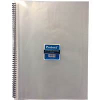 protext display book non-refillable 30 pocket a3 clear