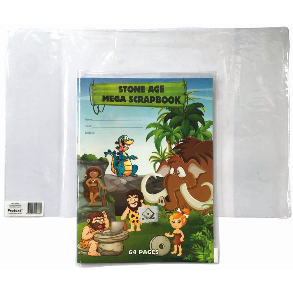 PROTEXT SCRAPBOOK JACKET 342 X 495MM CLEAR PACK 10 |  | 7074032