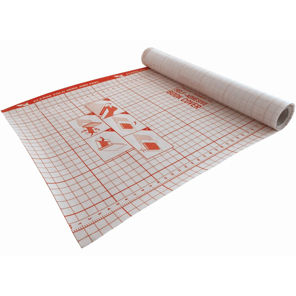 PROTEXT PREMIUM BOOK COVERING SELF ADHESIVE 100 MICRON 450MM X 15M CLEAR |  | 7097029i