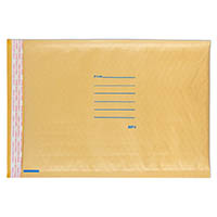 polycell mail tuff bubble mailer bag 50mm flap 240 x 345mm brown carton 100