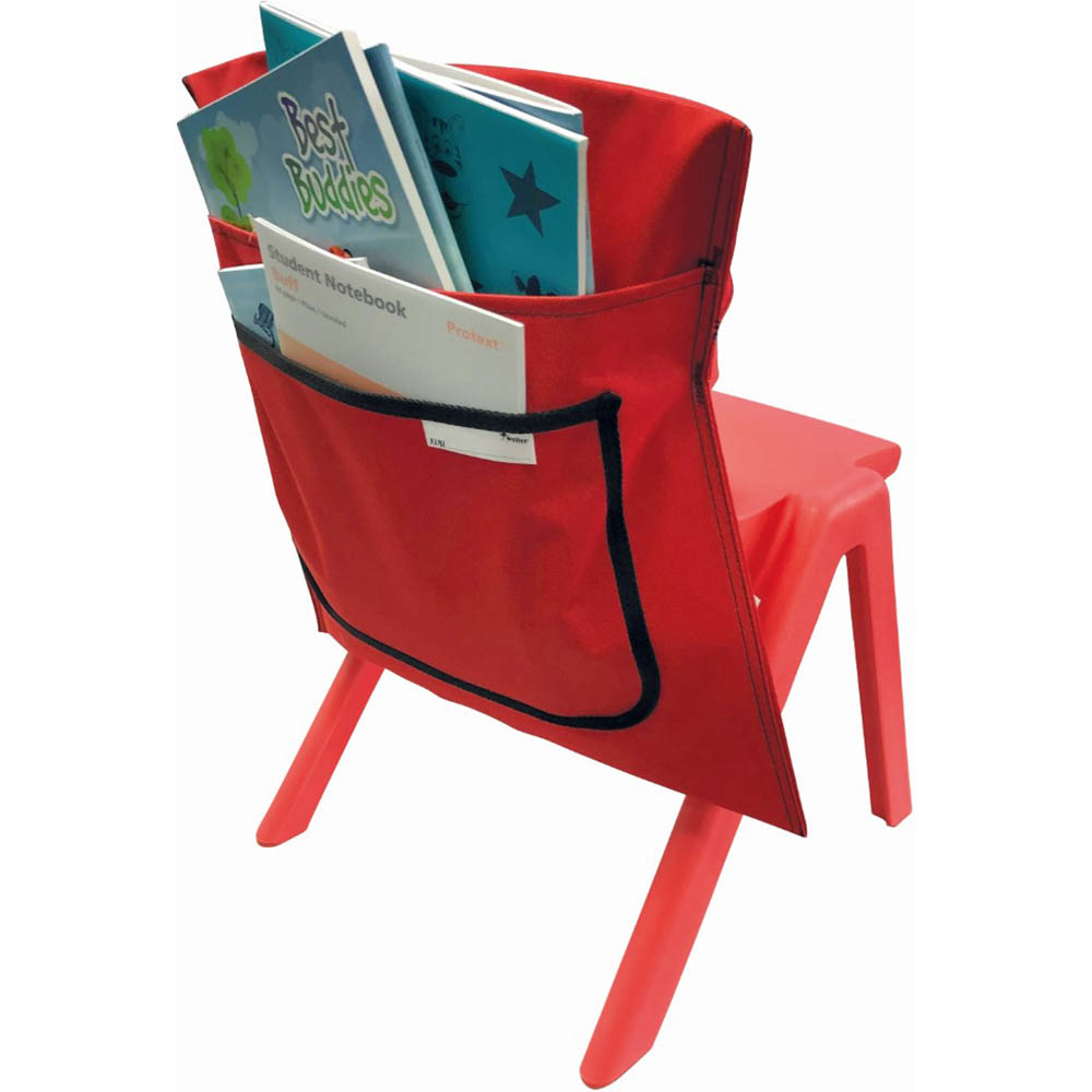 Image for WRITER NYLON CHAIR BAG RED from SNOWS OFFICE SUPPLIES - Brisbane Family Company