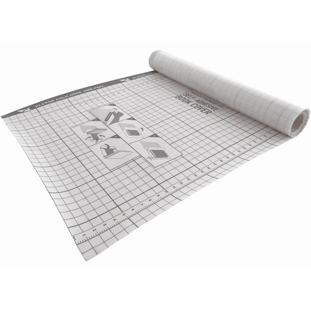 PROTEXT EVERYDAY SELF ADHESIVE BOOK COVER 50 MICRON CLEAR 450MM X 15M ROLL |  | 7098888