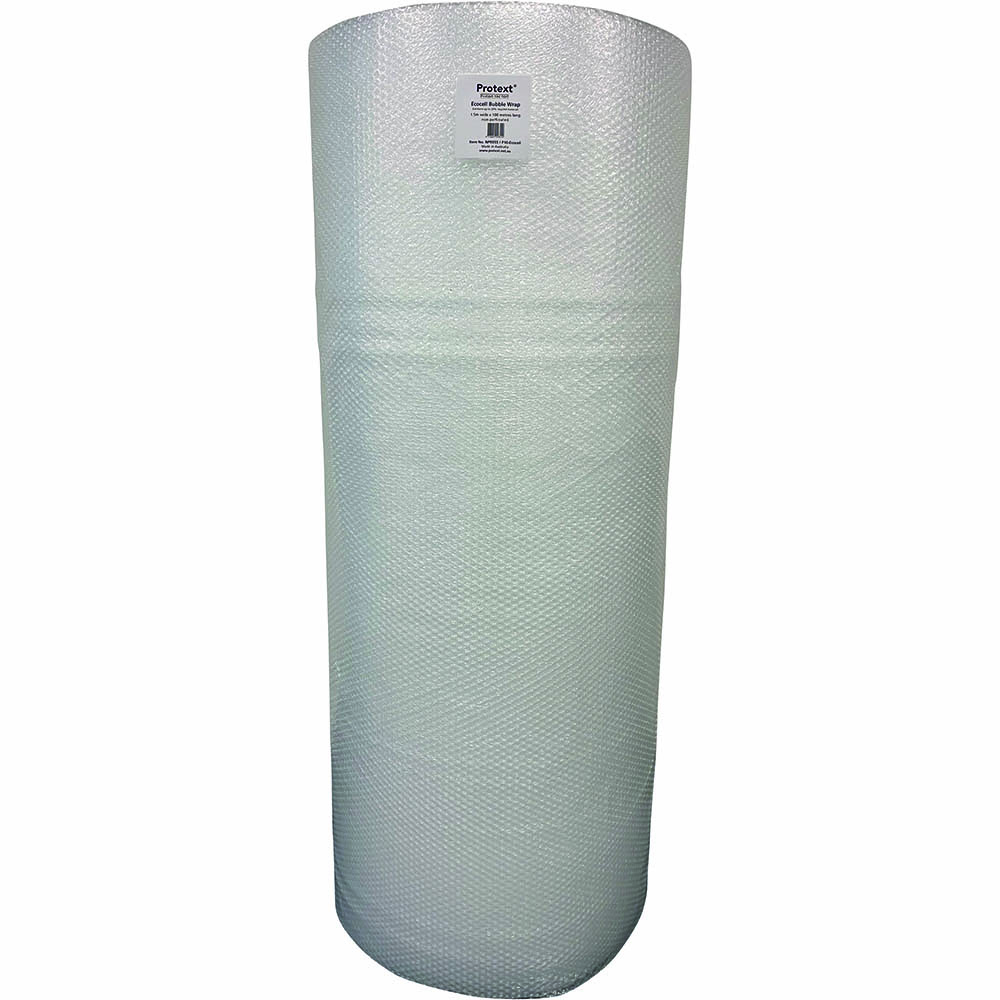 Image for POLYCELL INDUSTRIAL BUBBLE WRAP 1500MM X 100M CLEAR from SNOWS OFFICE SUPPLIES - Brisbane Family Company