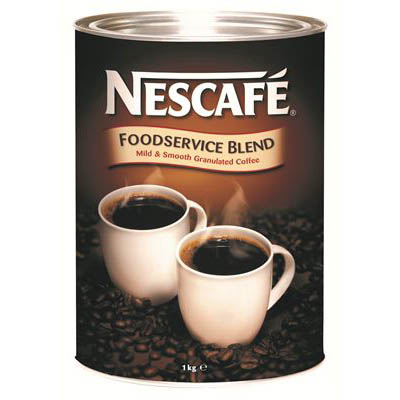 Image for NESCAFE FOODSERVICE BLEND INSTANT COFFEE TIN 1KG from BusinessWorld Computer & Stationery Warehouse