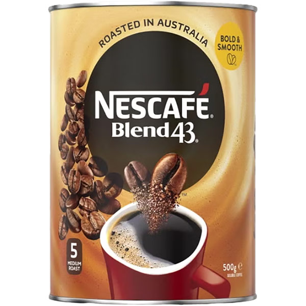 NESCAFE BLEND 43 INSTANT COFFEE 500G CAN |  | 7003566