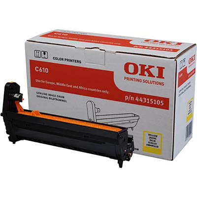 Image for OKI C610 DRUM UNIT YELLOW from Office Heaven