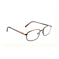 optica contemporary classic readers metal +2.50 bronze