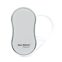 optica mini metro peanut led magnifier white