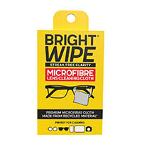 brightwipe microfibre lens cleaning cloth