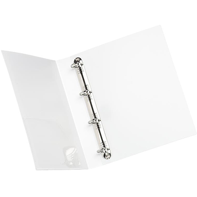 Image for INITIATIVE INSERT RING BINDER 4D 65MM A4 WHITE from York Stationers