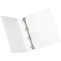 initiative insert ring binder 4d 65mm a4 white