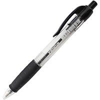 initiative retractable ballpoint pens medium black box 12