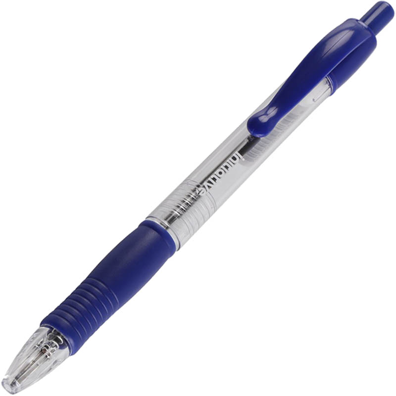 Image for INITIATIVE RETRACTABLE BALLPOINT PENS MEDIUM BLUE BOX 25 from Mitronics Corporation