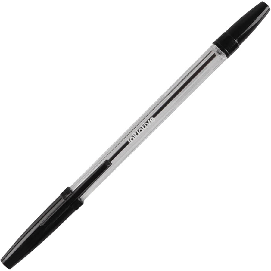 Image for INITIATIVE BALLPOINT PENS MEDIUM BLACK BOX 12 from Clipboard Stationers & Art Supplies