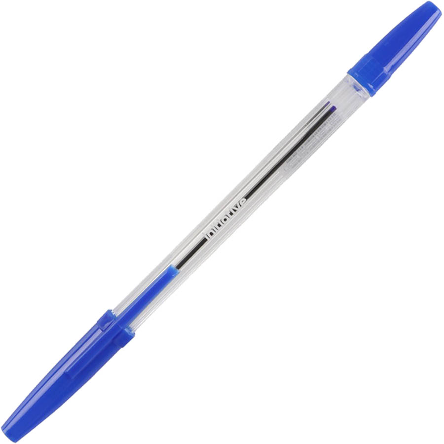 Image for INITIATIVE BALLPOINT PENS MEDIUM BLUE BOX 12 from Office Heaven