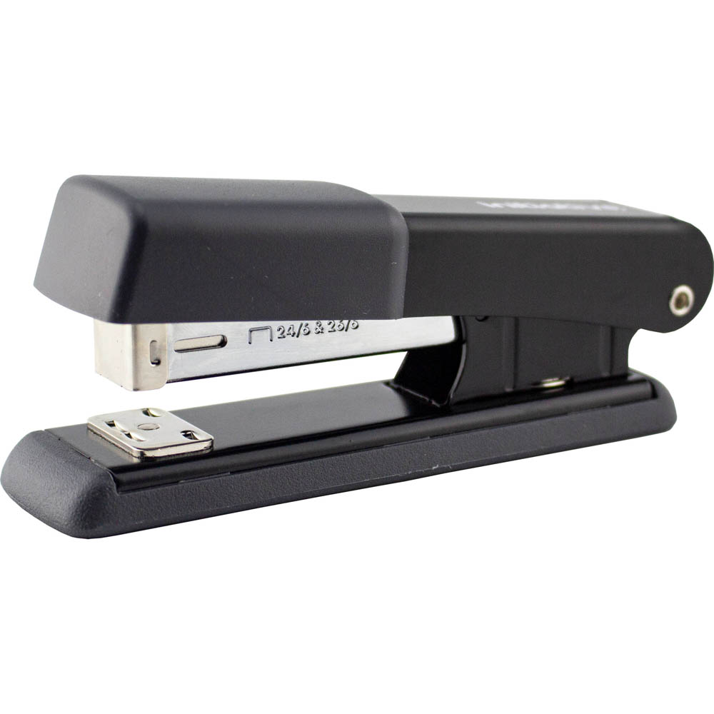 Image for INITIATIVE PREMIUM HALF STRIP METAL STAPLER BLACK from York Stationers