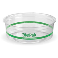 biopak biobowl bowl 240ml clear pack 50