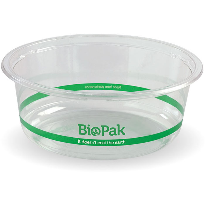 Image for BIOPAK BIOBOWL BOWL WIDE 600ML CLEAR PACK 50 from That Office Place PICTON