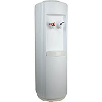 refresh p2321 hot and cold refrigerated water cooler white