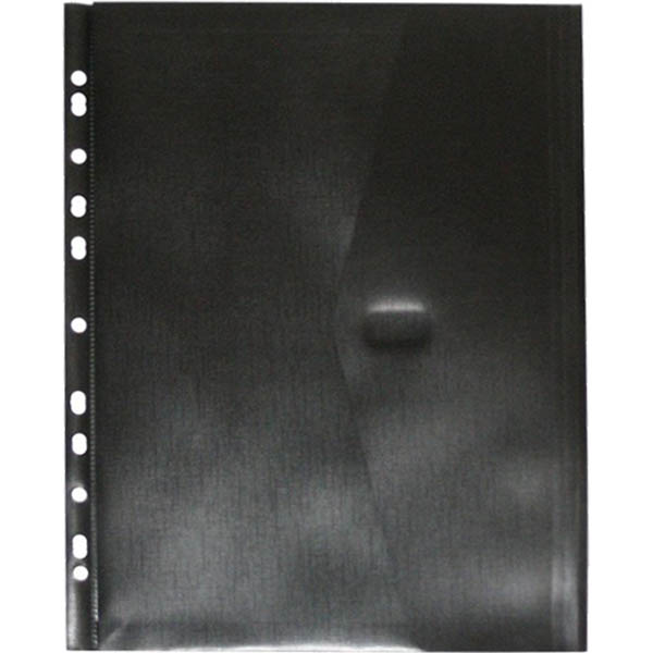 Image for POP POLYWALLY BINDER WALLET HOOK AND LOOP CLOSURE 30MM GUSSET A4 BLACK from Mitronics Corporation