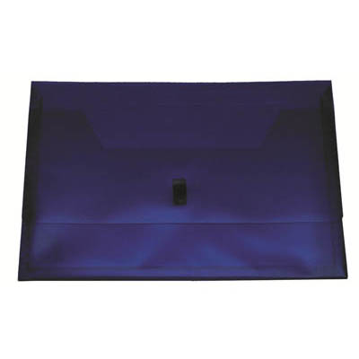 Image for POP POLYWALLY WALLET HOOK AND LOOP CLOSURE 30MM GUSSET FOOLSCAP PURPLE from Mitronics Corporation