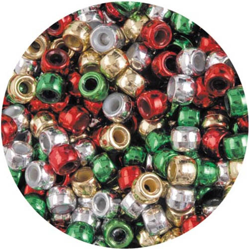 Image for EDUCATIONAL COLOURS PONY BEADS CHRISTMAS PACK 1000 from Mitronics Corporation