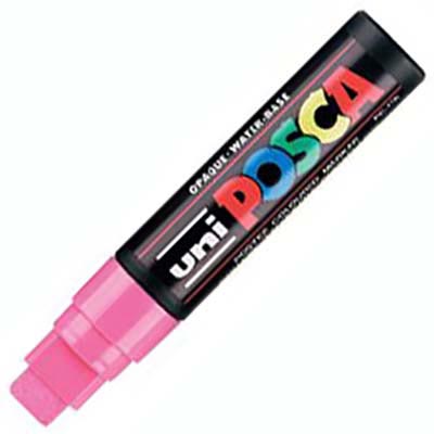 Image for POSCA PC-17K PAINT MARKER CHISEL EXTRA BROAD 15MM PINK from Challenge Office Supplies