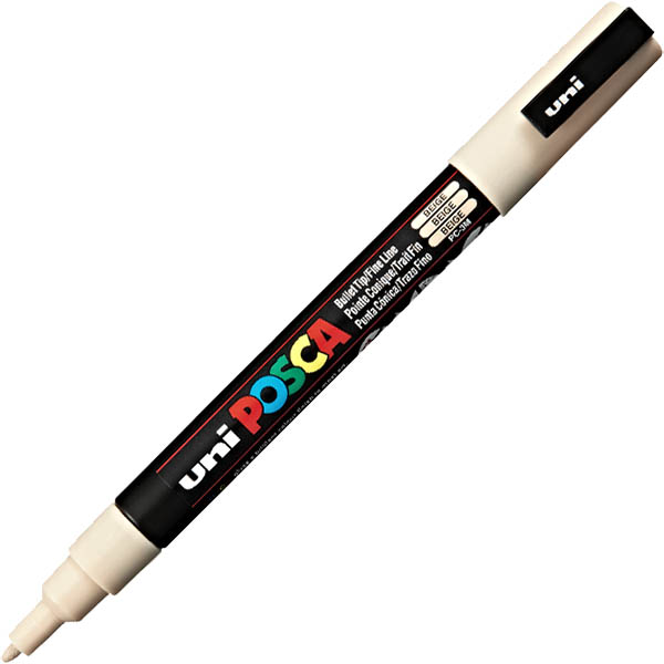 Image for POSCA PC-1M PAINT MARKER BULLET EXTRA FINE 1.0MM BEIGE from Memo Office and Art