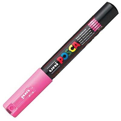 Image for POSCA PC-1M PAINT MARKER BULLET EXTRA FINE 1.0MM PINK from Office Heaven