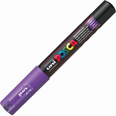 Image for POSCA PC-1M PAINT MARKER BULLET EXTRA FINE 1.0MM VIOLET from Mitronics Corporation