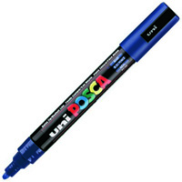 posca pc-5m paint marker bullet medium 2.5mm blue