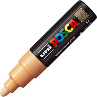 posca pc-7m paint marker bullet bold 5.5mm light orange