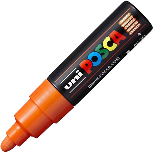 Image for POSCA PC-7M PAINT MARKER BULLET BOLD 5.5MM ORANGE from Memo Office and Art