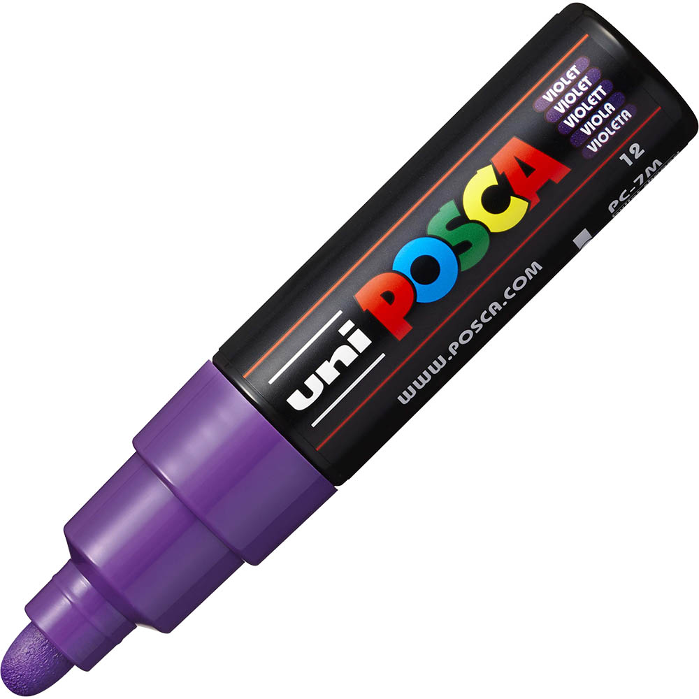 Image for POSCA PC-7M PAINT MARKER BULLET BOLD 5.5MM VIOLET from Memo Office and Art