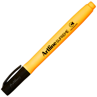 Image for ARTLINE SUPREME ANTIMICROBIAL HIGHLIGHTER CHISEL ORANGE from Office Heaven