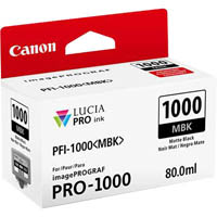 canon pfi1000mbk ink cartridge matt black