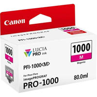 canon pfi1000m ink cartridge magenta