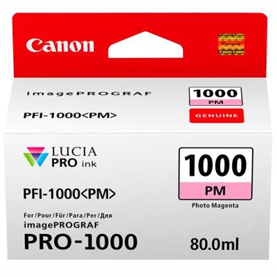 Image for CANON PFI1000PM INK CARTRIDGE PHOTO MAGENTA from Mitronics Corporation