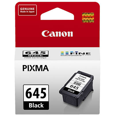 Image for CANON PG645 INK CARTRIDGE BLACK from That Office Place PICTON