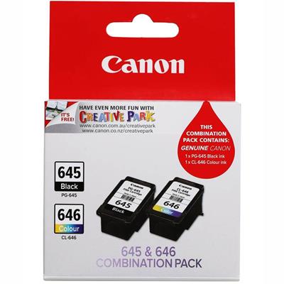 Image for CANON PG645 CL646 INK CARTRIDGE TWIN PACK from That Office Place PICTON