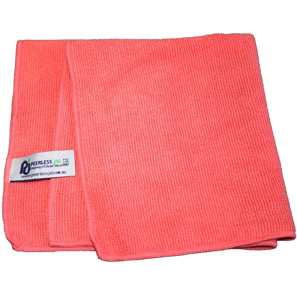 Image for PEERLESS JAL MICROFIBRE CLOTH AMENITIES RED from Mitronics Corporation