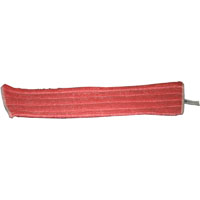 peerless jal wet mop pad 140 x 520mm red