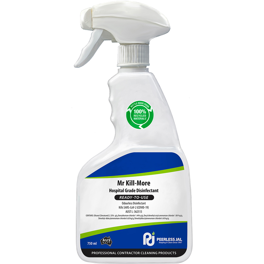 Image for PEERLESS JAL MR KILL-MORE HOSPITAL GRADE DISINFECTANT 750ML from That Office Place PICTON