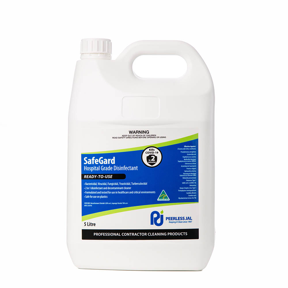 Image for SAFEGARD HOSPITAL GRADE DISINFECTANT 5 LITRE from Mitronics Corporation