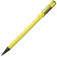 pentel a105 caplet 2 mechanical pencil 0.5mm yellow box 12