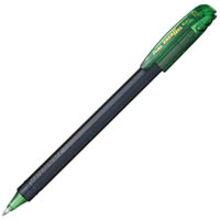 pentel bl417 energel stick gel ink pen 0.7mm light green box 12